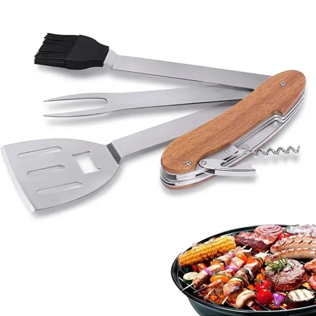 HUPSBY404 BBQ Multi-Functional Barbecue Tools