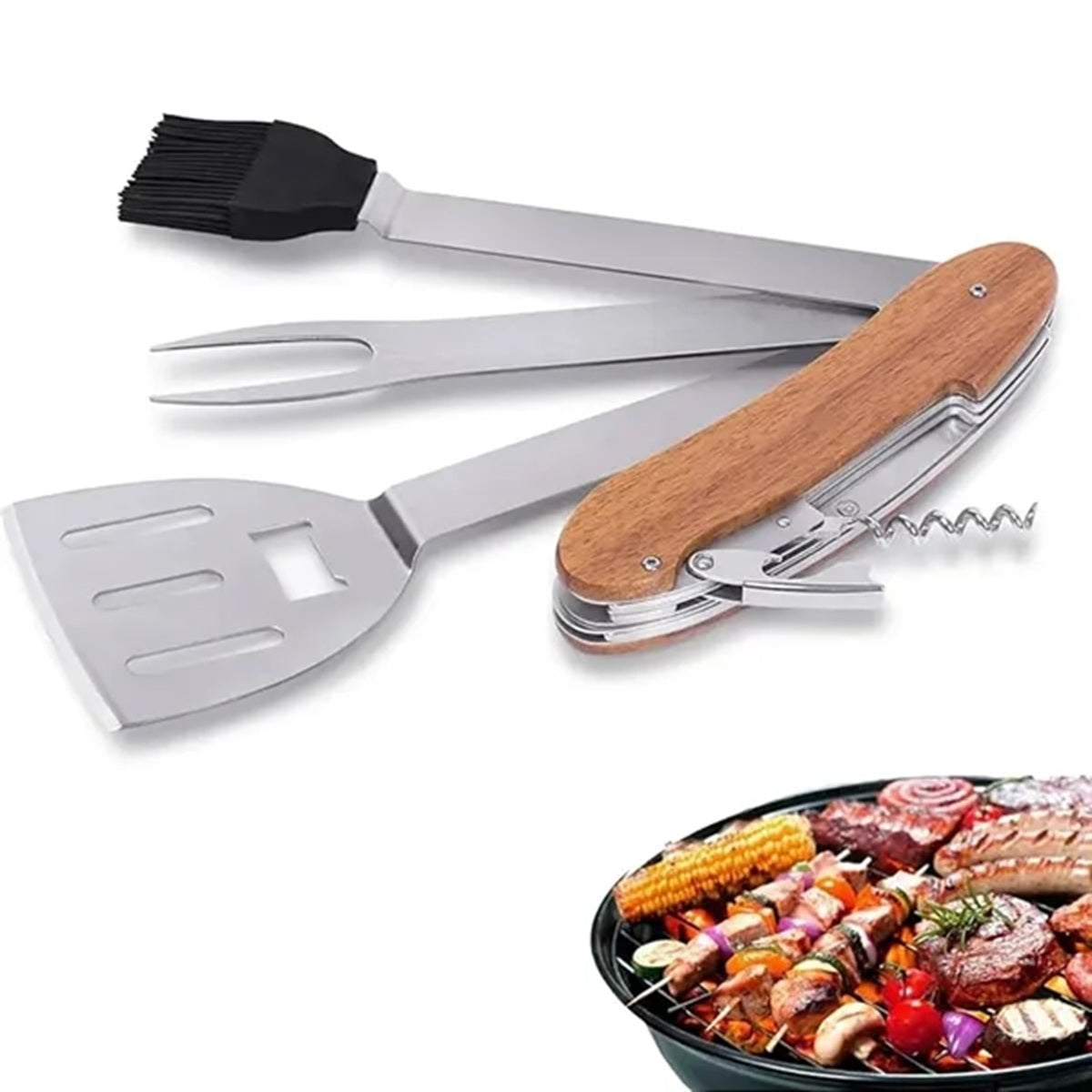 HUPSBY404 BBQ Multi-Functional Barbecue Tools