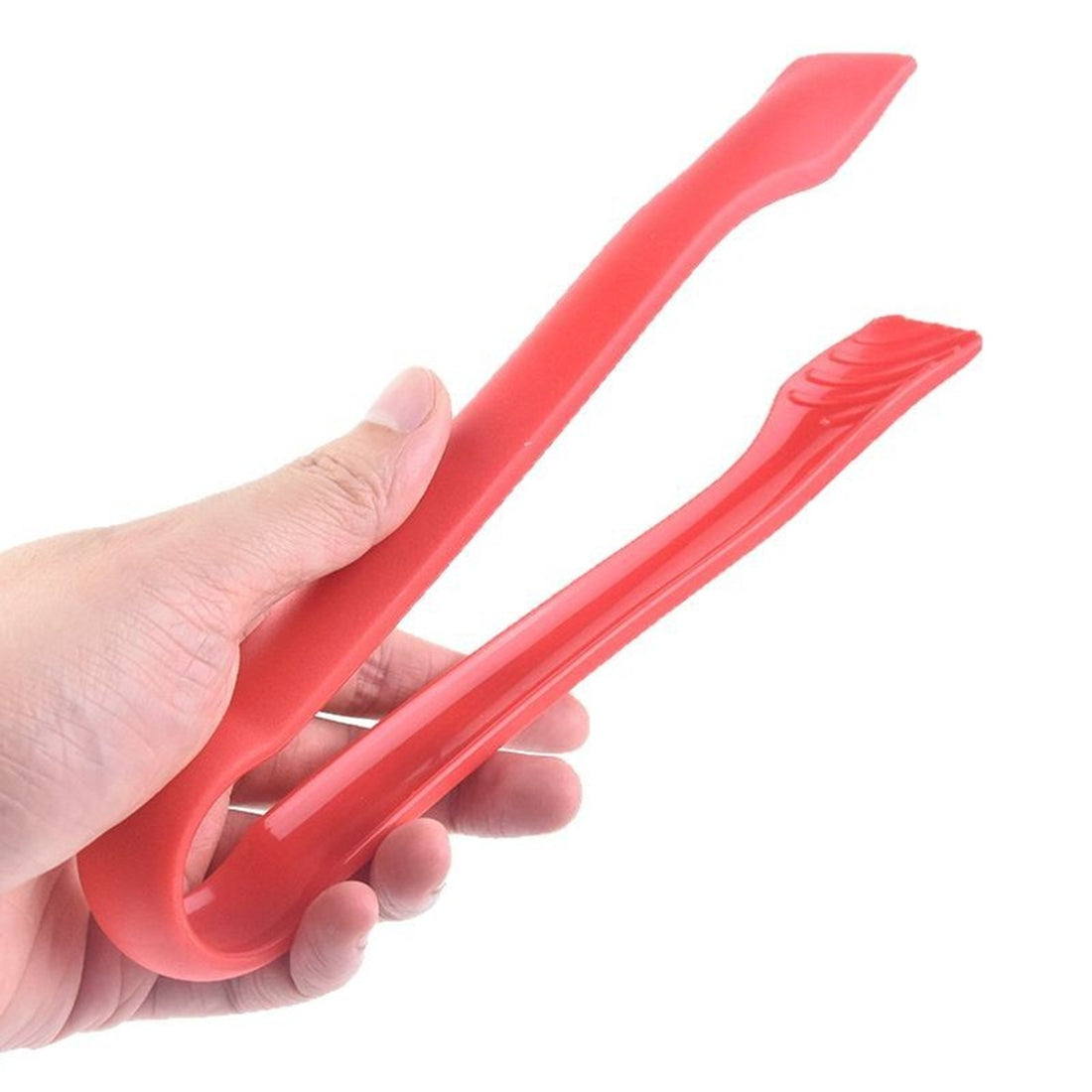 HUPSBY409 3Pcs Multifunctional Plastic Toaster Tongs