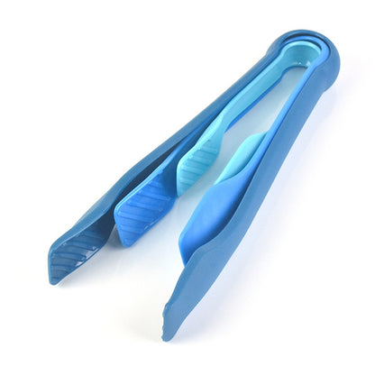 HUPSBY409 3Pcs Multifunctional Plastic Toaster Tongs