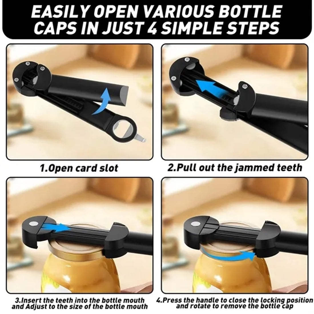 HUPSBY429 Mjultifunctional Can Opener
