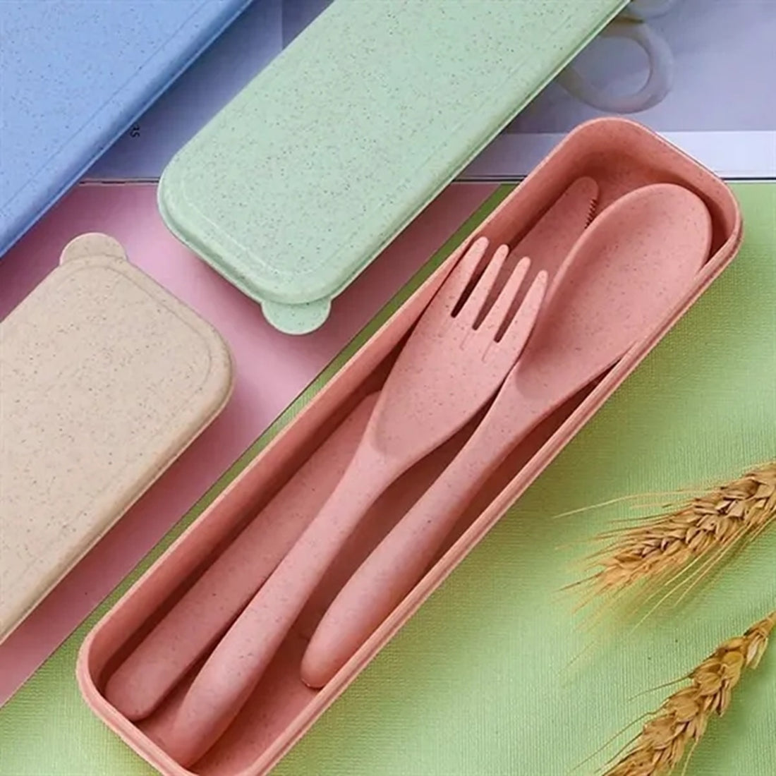 HUPSBY431 Travel Utensil Set with Case