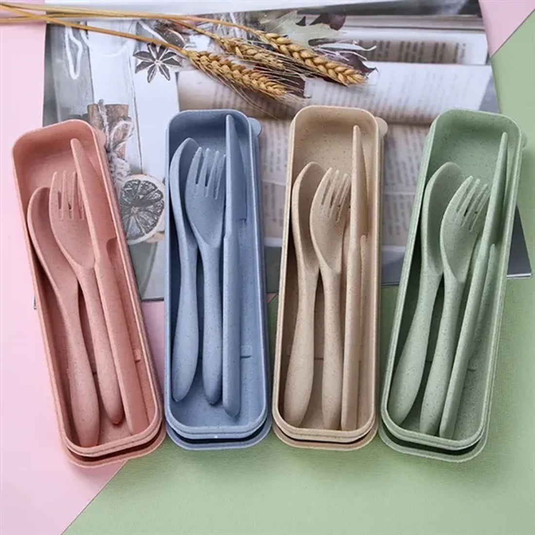 HUPSBY431 Travel Utensil Set with Case