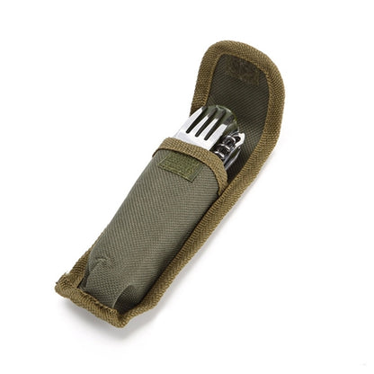 HUPSBY436 Camping Utensils Multi-Function Tool Cutlery Set