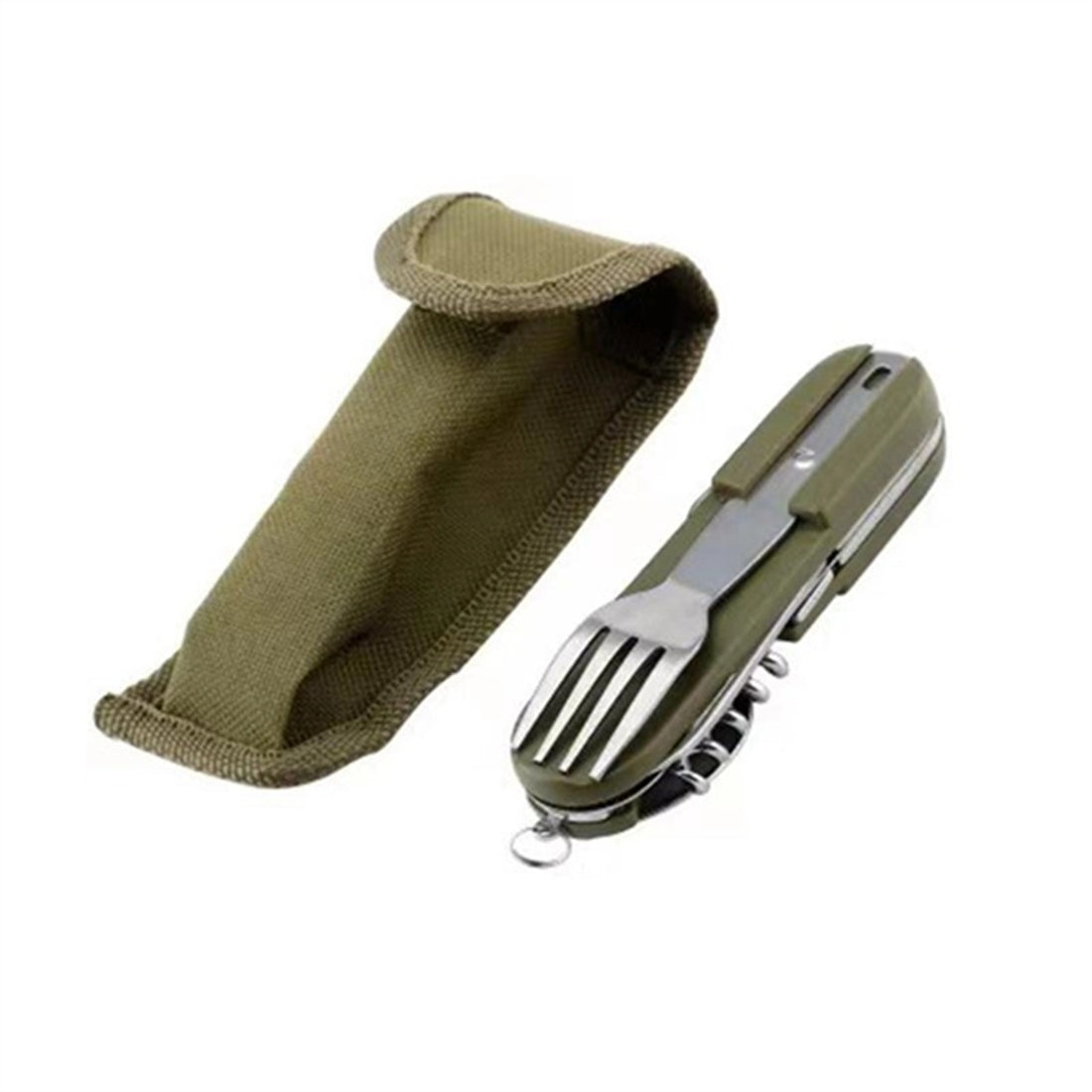 HUPSBY436 Camping Utensils Multi-Function Tool Cutlery Set