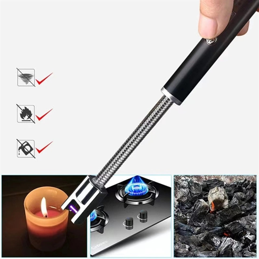 Electric Rechargeable Arc Lighter - shopify--color-pattern-cely2lvb