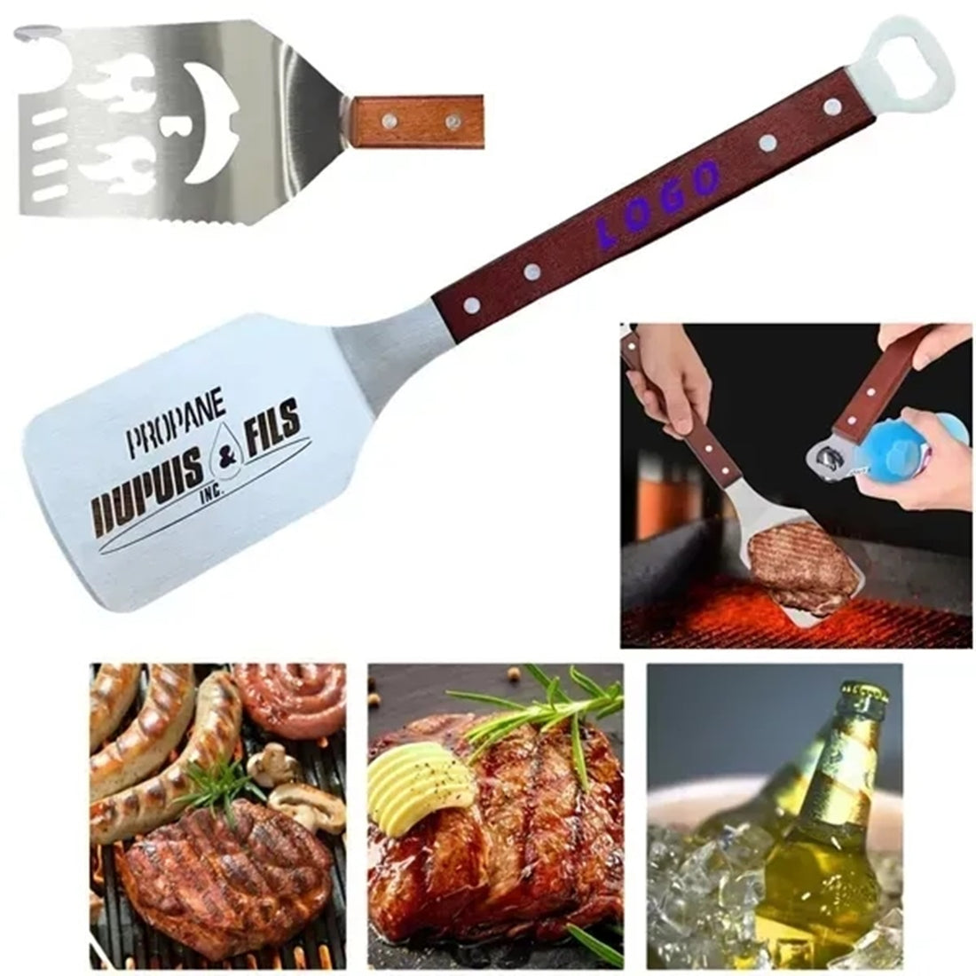 HUPSBY457 Stainless Steel Outdoor Bbq Spatula