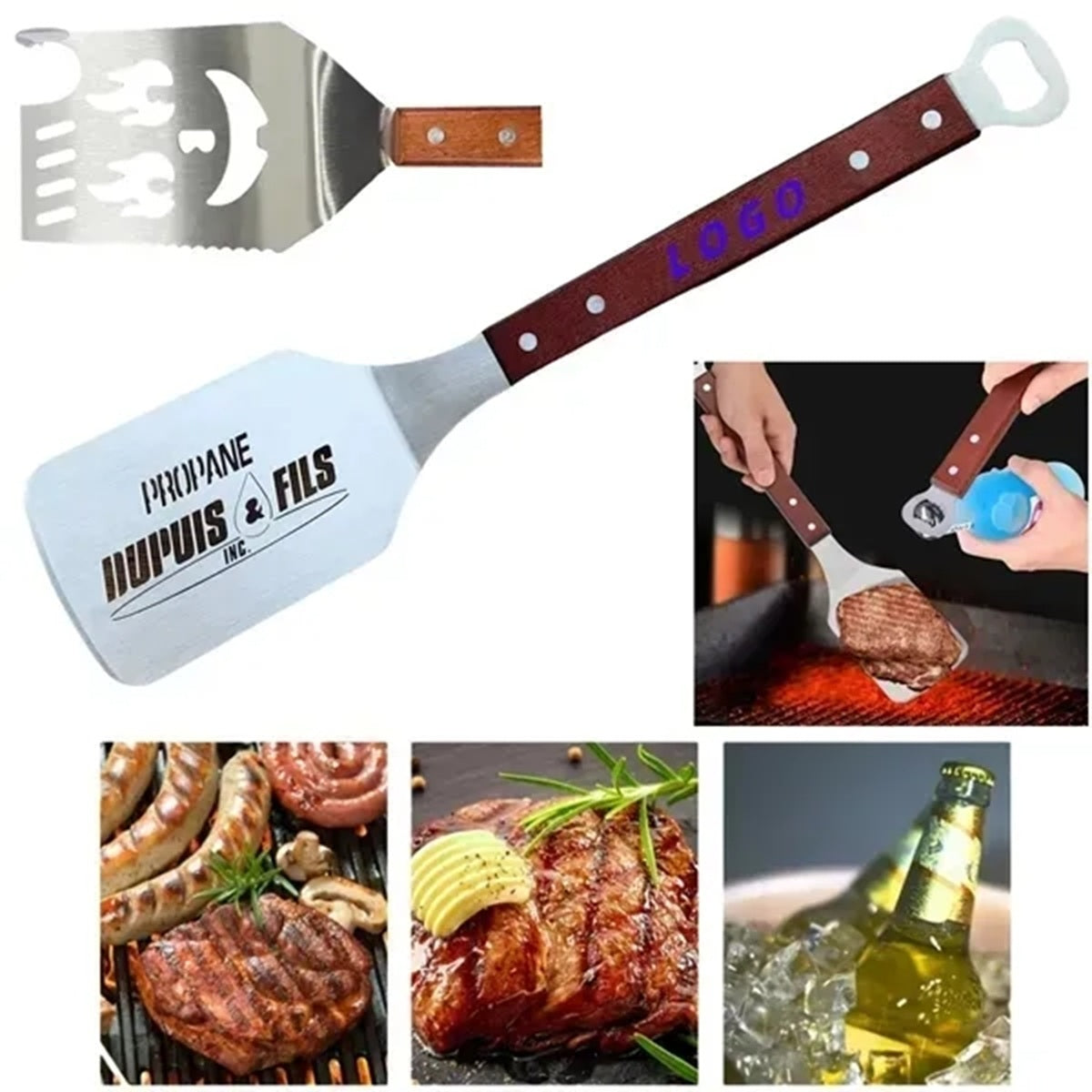 HUPSBY457 Stainless Steel Outdoor Bbq Spatula