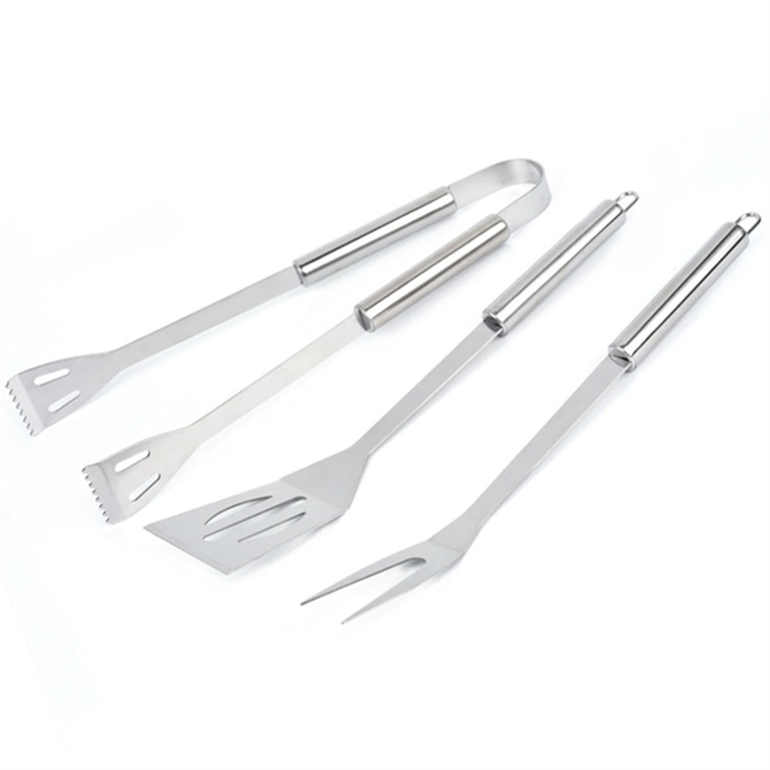 HUPSBY458 3pcs Stainless Steel BBQ Grilling Tool Set