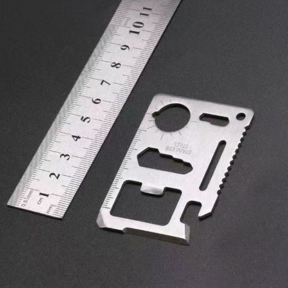 HUPSBY484 Stainless Steel Credit Card Pocket Survival Tool