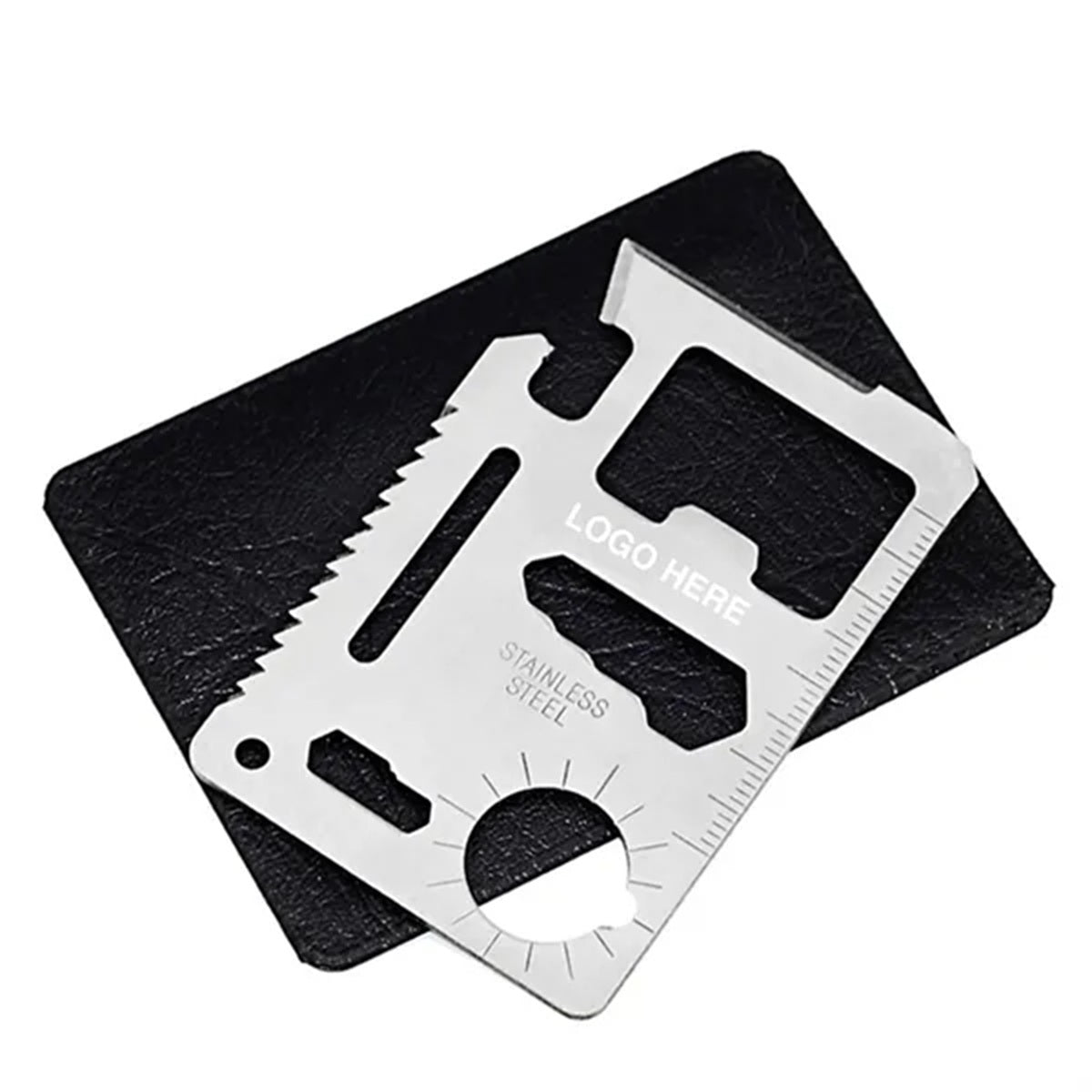HUPSBY484 Stainless Steel Credit Card Pocket Survival Tool
