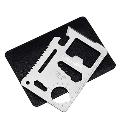 HUPSBY484 Stainless Steel Credit Card Pocket Survival Tool