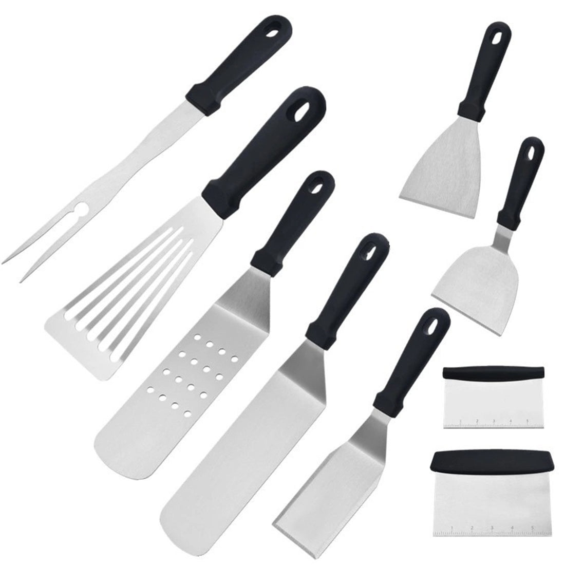 HUPSBY490 Griddle Accessories 15pcs Flat Top Grill Tools Set