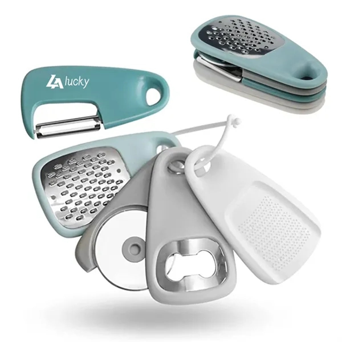 HUPSBY494 5 Piece Space Saving Kitchen Gadget Set