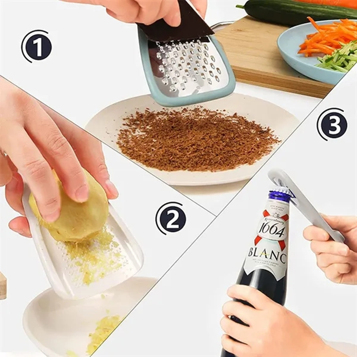 HUPSBY494 5 Piece Space Saving Kitchen Gadget Set