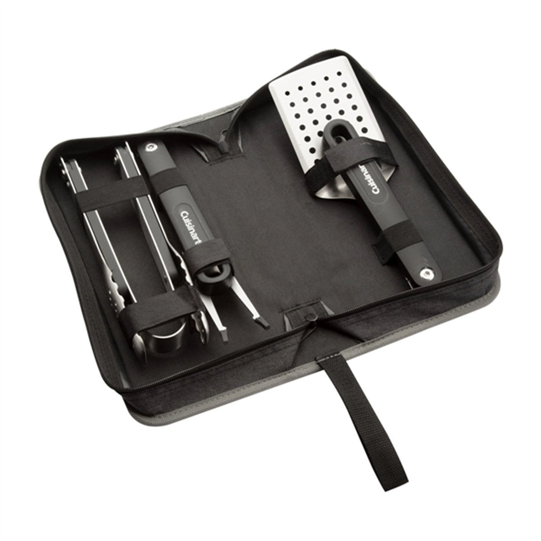 HUPSBY498 Cuisinart Outdoors庐 4-Piece Folding Grill Tool Set
