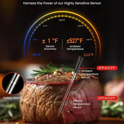 HUPSBY505 Wireless Meat Thermometer