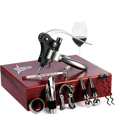 HUPSBY510 Luxury Rabbit Head Corkscrew Wine Opener Set Accessories