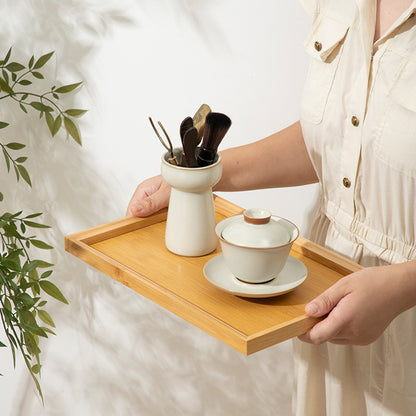HUPSBY512 Bamboo Cutting Board with Drip Ring