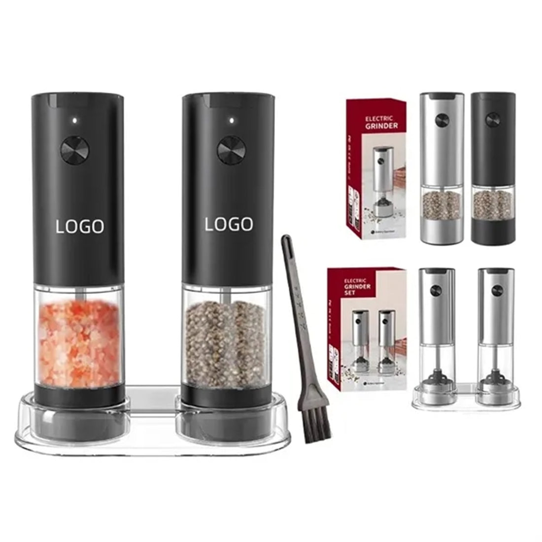 HUPSBY521 Salt and Pepper Grinder Set