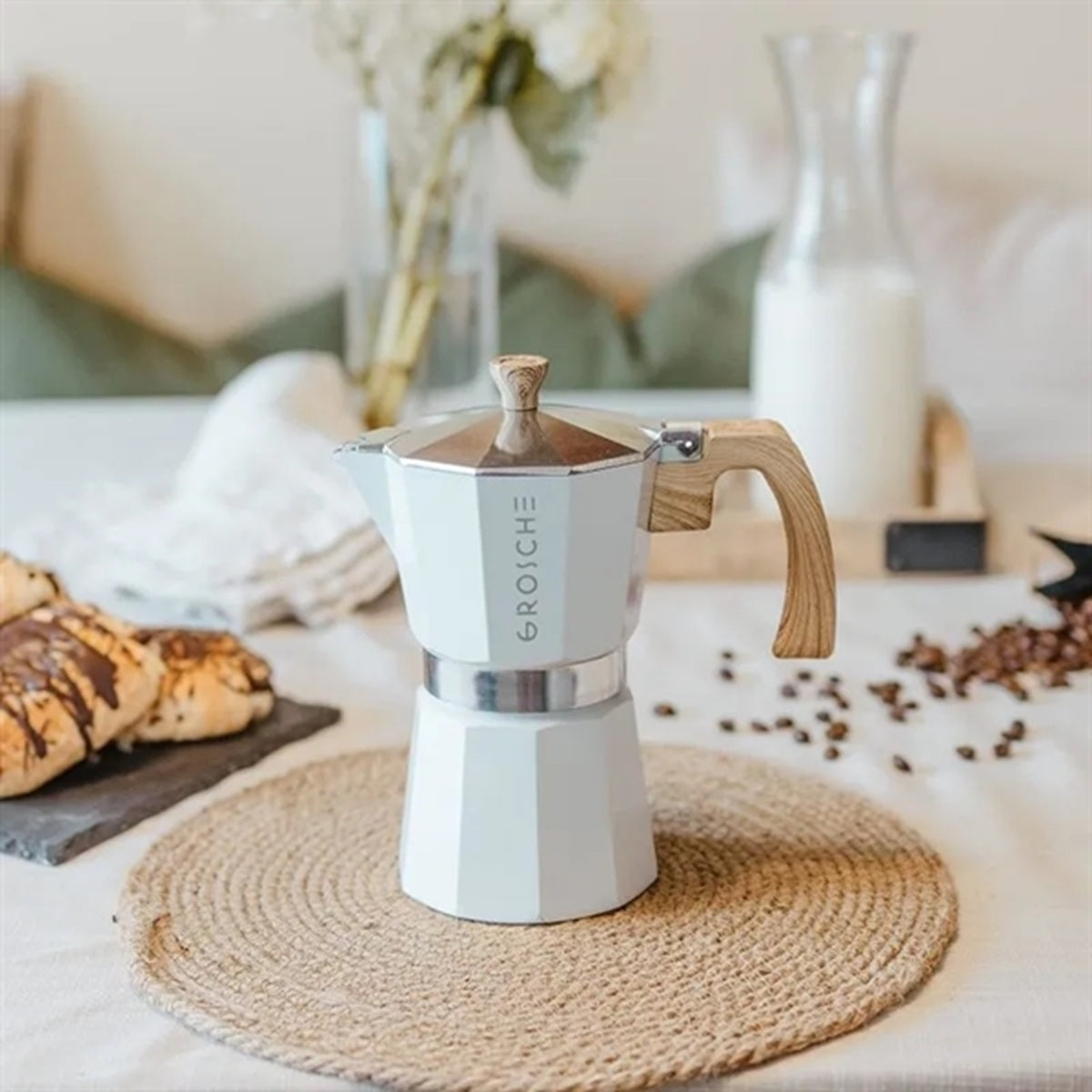 HUPSBY525 Moka Pot Espresso Coffee Maker 10oz