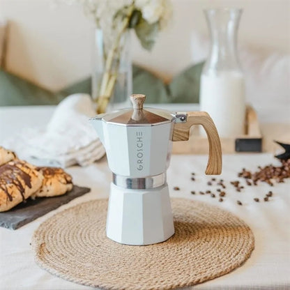 HUPSBY525 Moka Pot Espresso Coffee Maker 10oz