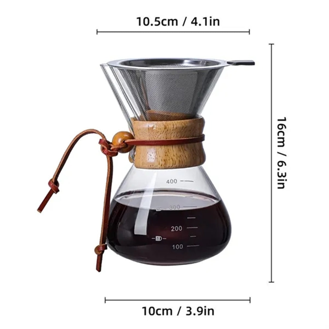 HUPSBY533 Pour Over Coffee Maker