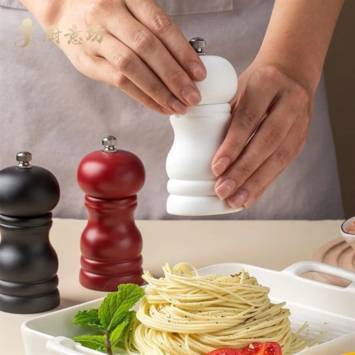 HUPSBY536 Premium Salt and Pepper Grinder