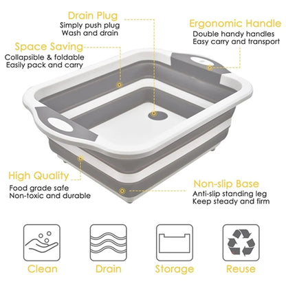 HUPSBY537 Foldable Cutting Board