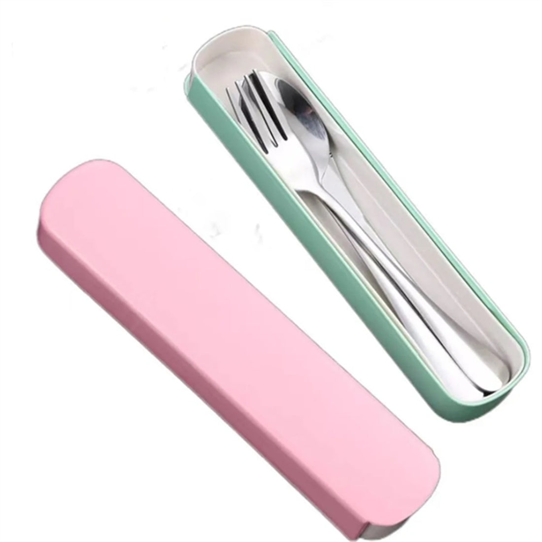 HUPSBY540 Portable Utensils Set Stainless Steel Knife Fork and Spoon
