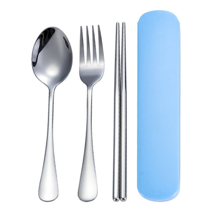 HUPSBY540 Portable Utensils Set Stainless Steel Knife Fork and Spoon