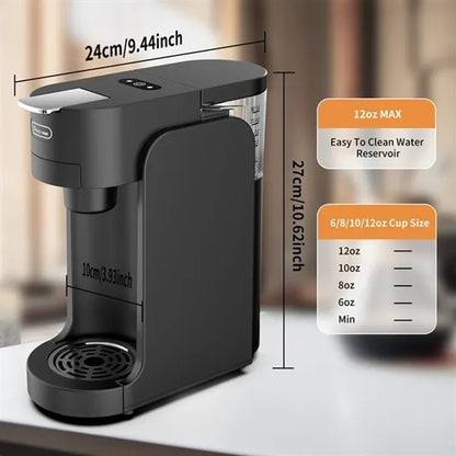 HUPSBY548 Single Serve K-Cup Pod Coffee Maker