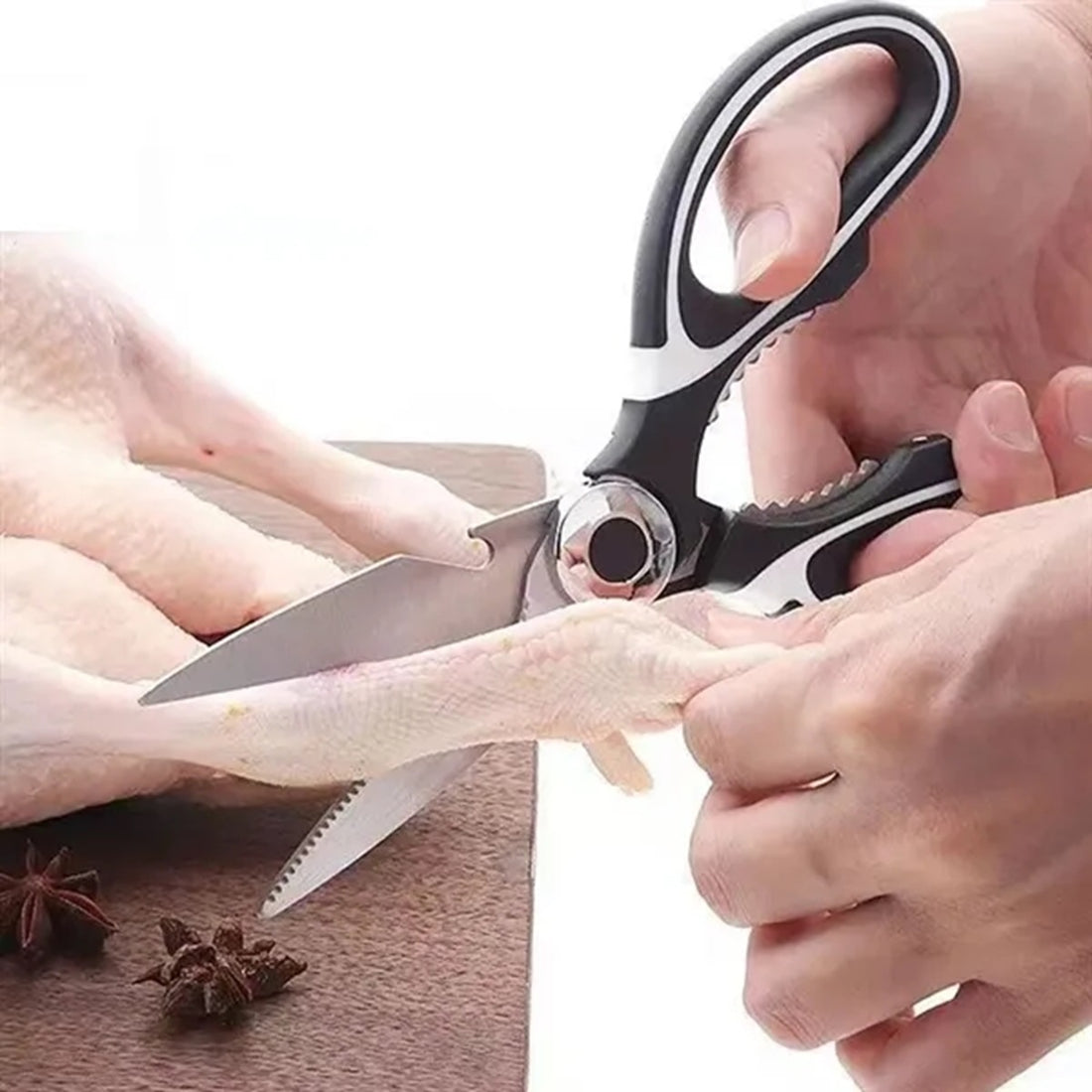 HUPSBY552 Stainless Steel Multi-Use Scissors With Bottle Opener