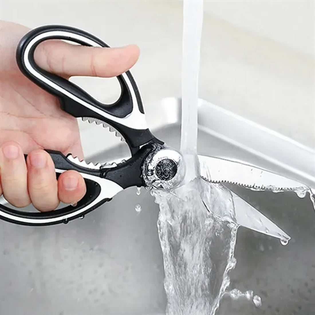 HUPSBY552 Stainless Steel Multi-Use Scissors With Bottle Opener