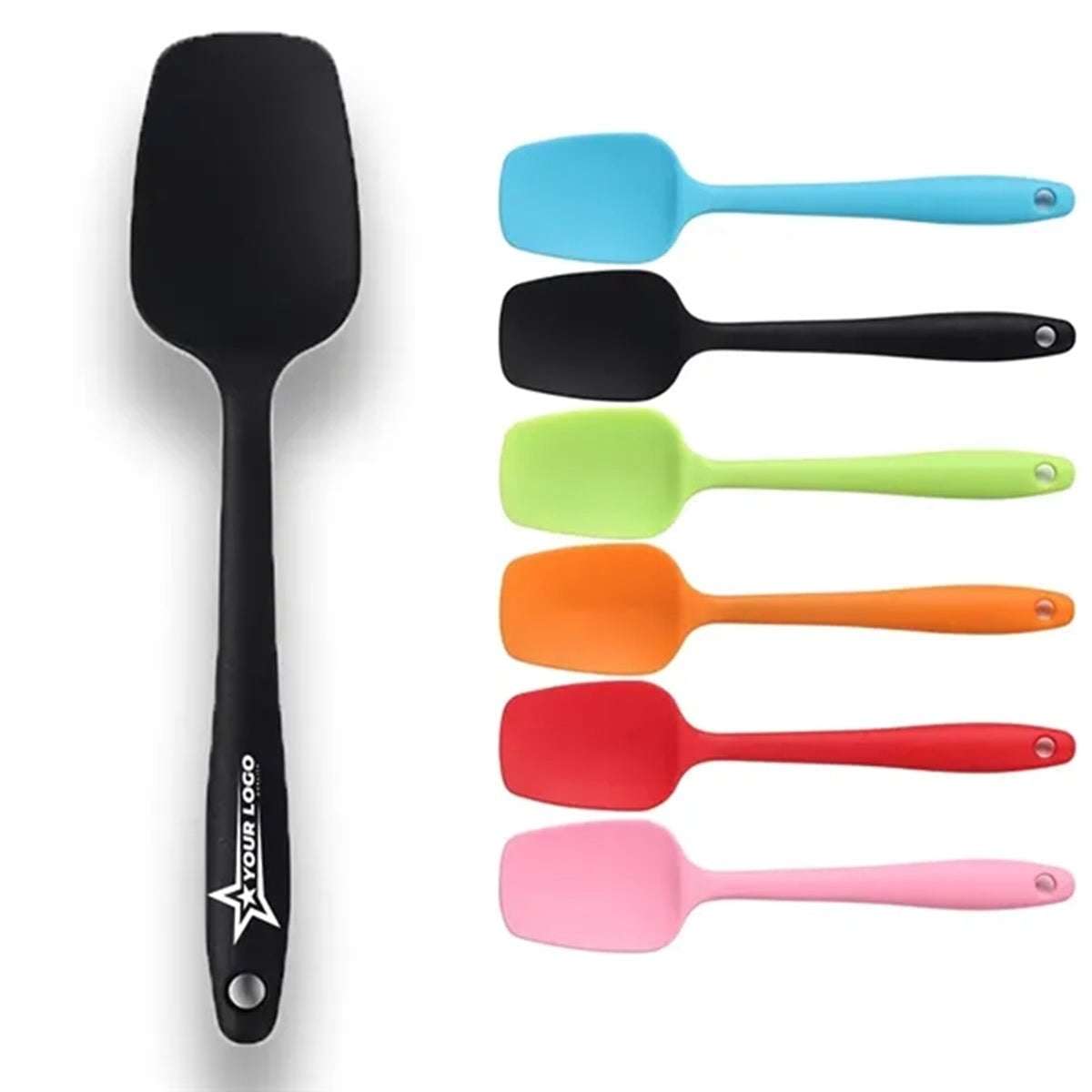 HUPSBY553 Food Grade Silicone Soup spoonHeat Resistant Baking Tool