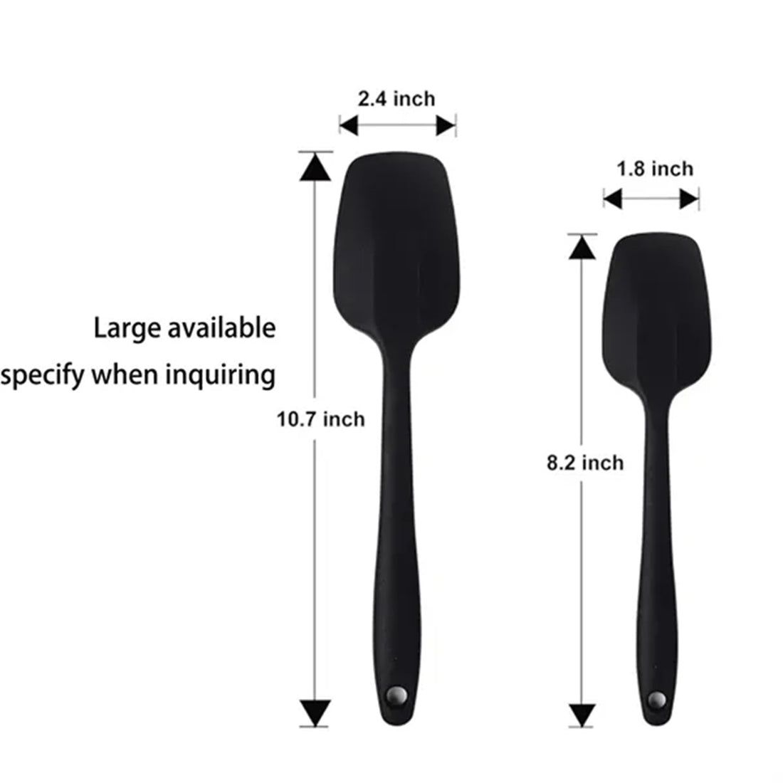 HUPSBY553 Food Grade Silicone Soup spoonHeat Resistant Baking Tool