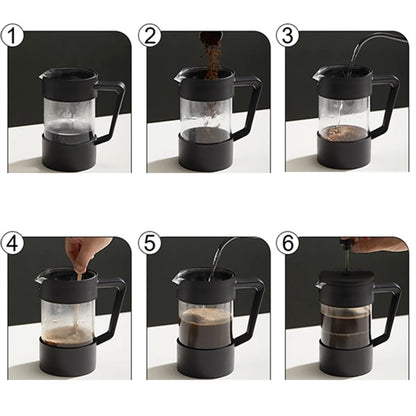 HUPSBY583 Stainless Steel 33 Ounce French Press Coffee And Tea Maker