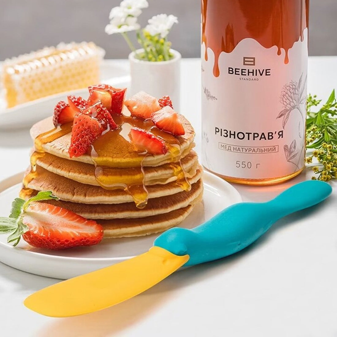 HUPSBY584 Platypus-Design Cheese Spatula Bread Butter Spreader