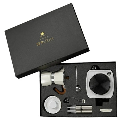 HUPSBY587 MOKA Pot Gift Set