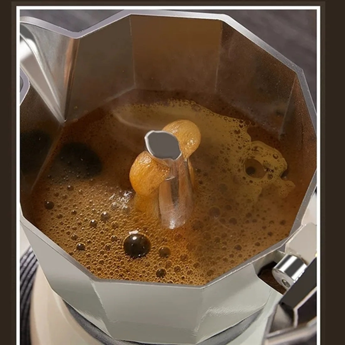HUPSBY599 6PCS Portable MOKA Pot Coffee Maker Premium Gift Box