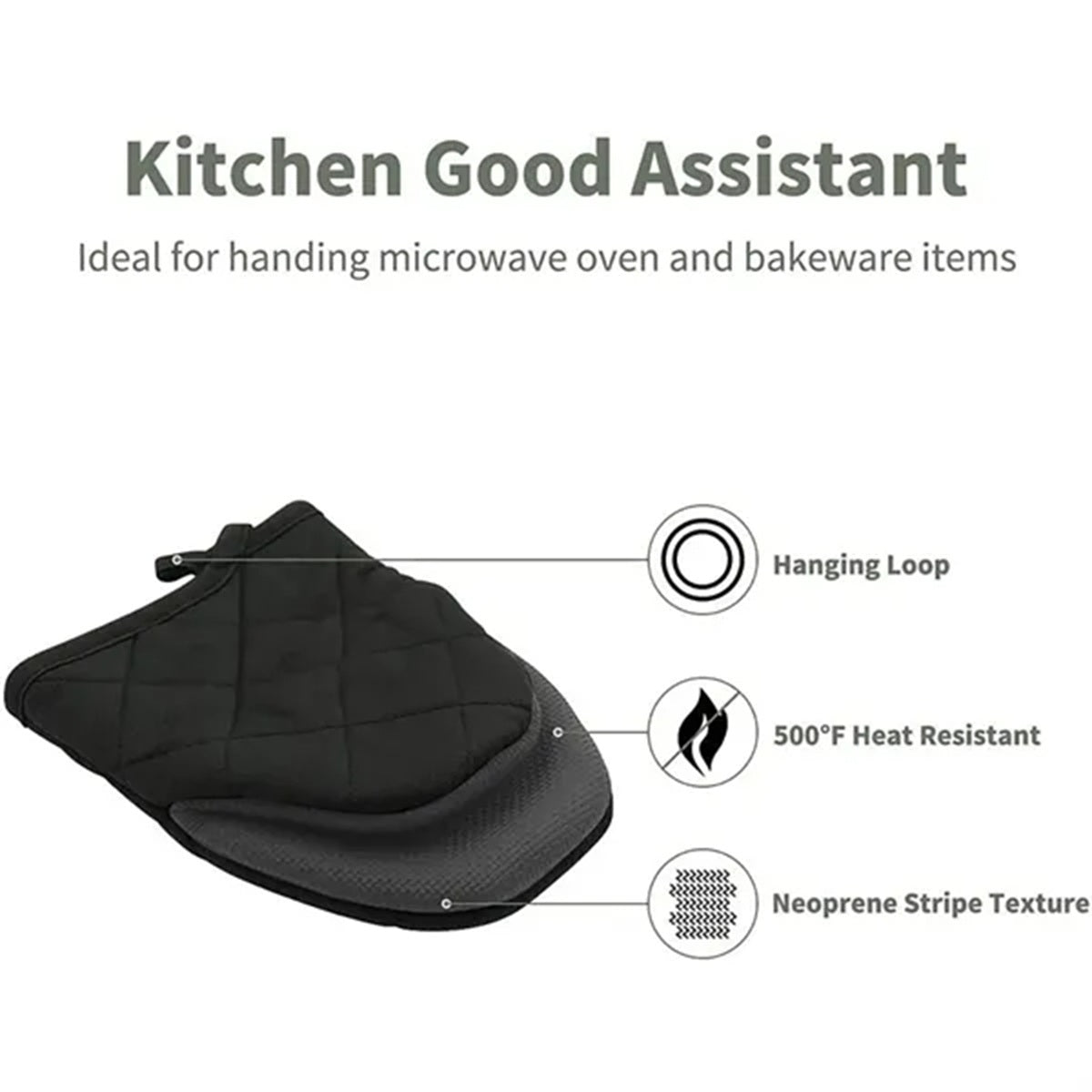 HUPSBY603 Branded Heat Resistant Baking Oven Cooking Grill Gloves