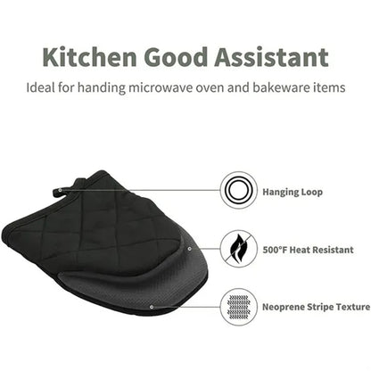 HUPSBY603 Branded Heat Resistant Baking Oven Cooking Grill Gloves