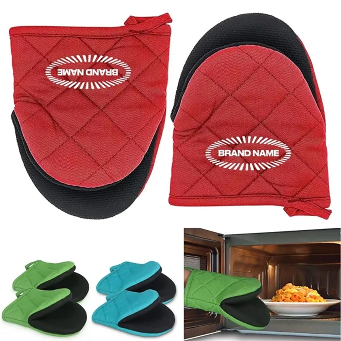HUPSBY603 Branded Heat Resistant Baking Oven Cooking Grill Gloves