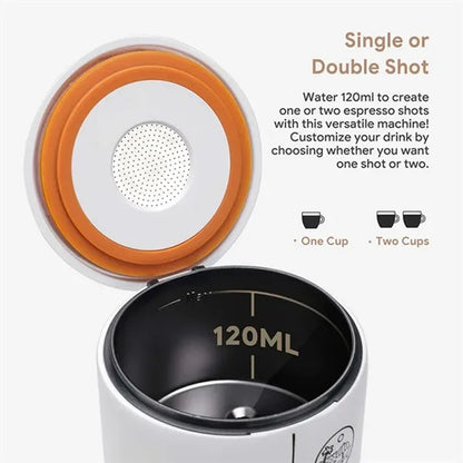 HUPSBY611 Portable Electric Espresso Machine