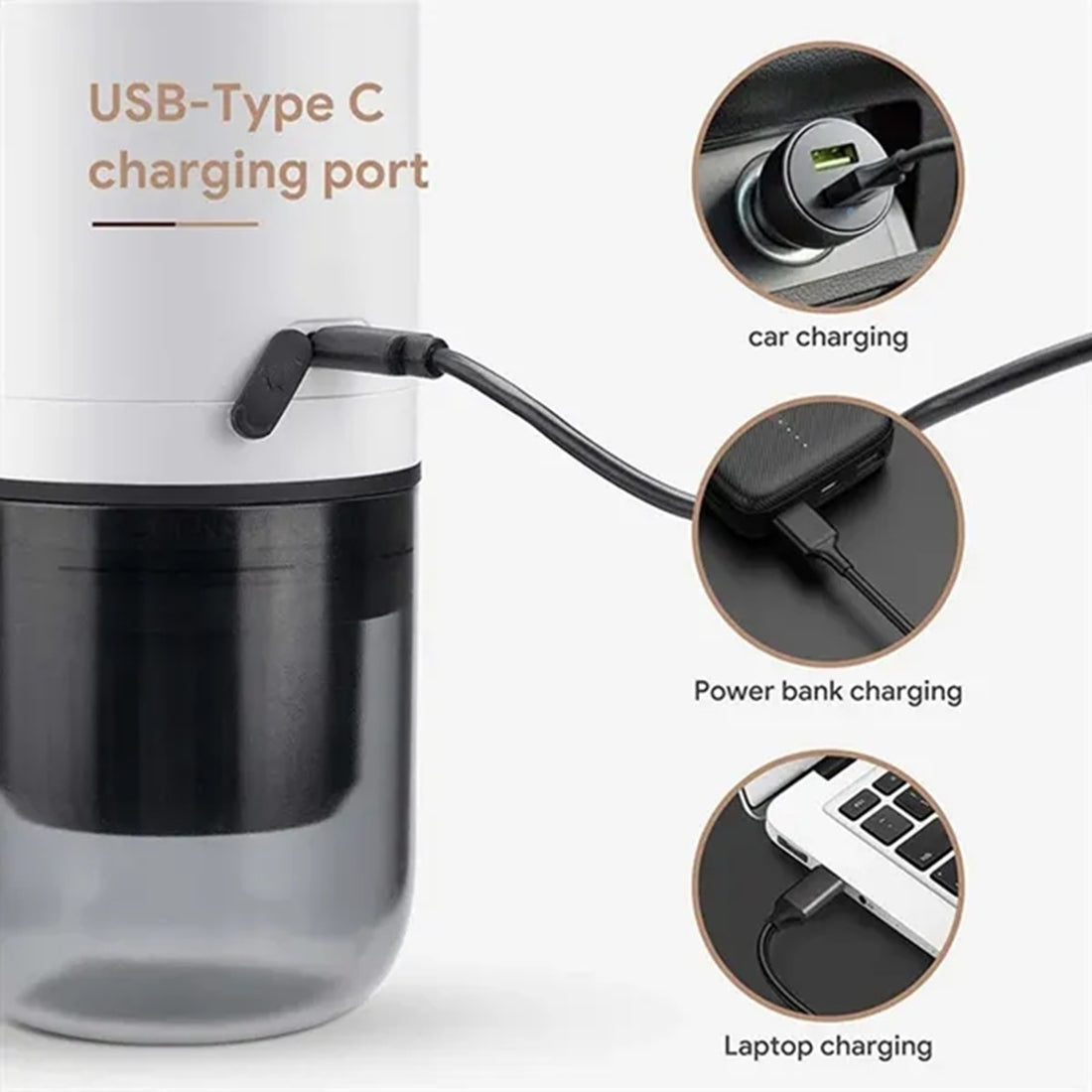 HUPSBY611 Portable Electric Espresso Machine