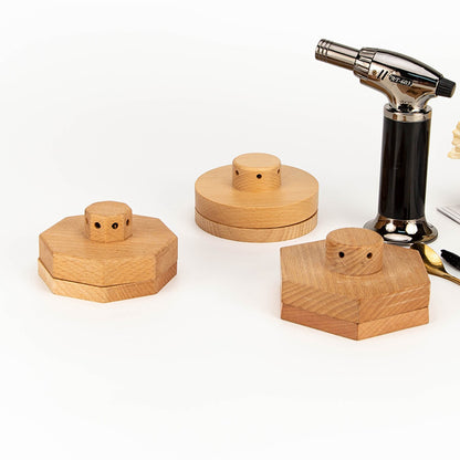 HUPSBY624 Smoker Kit With Wooden Box