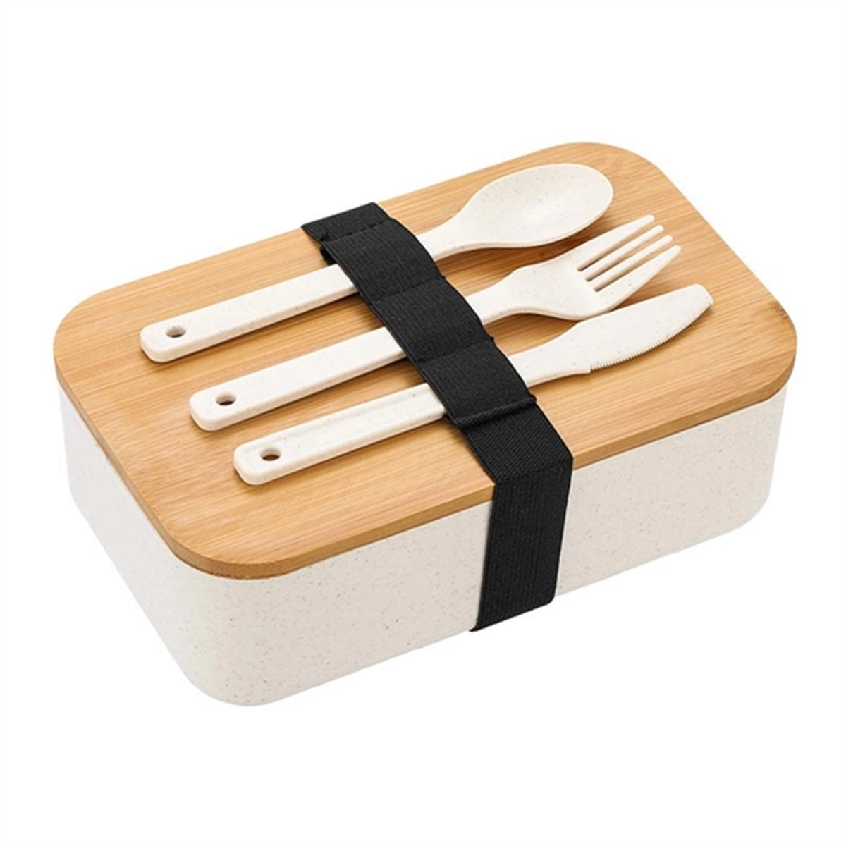 HUPSBY629 Custom Bamboo Lid Lunch Bento Box Set