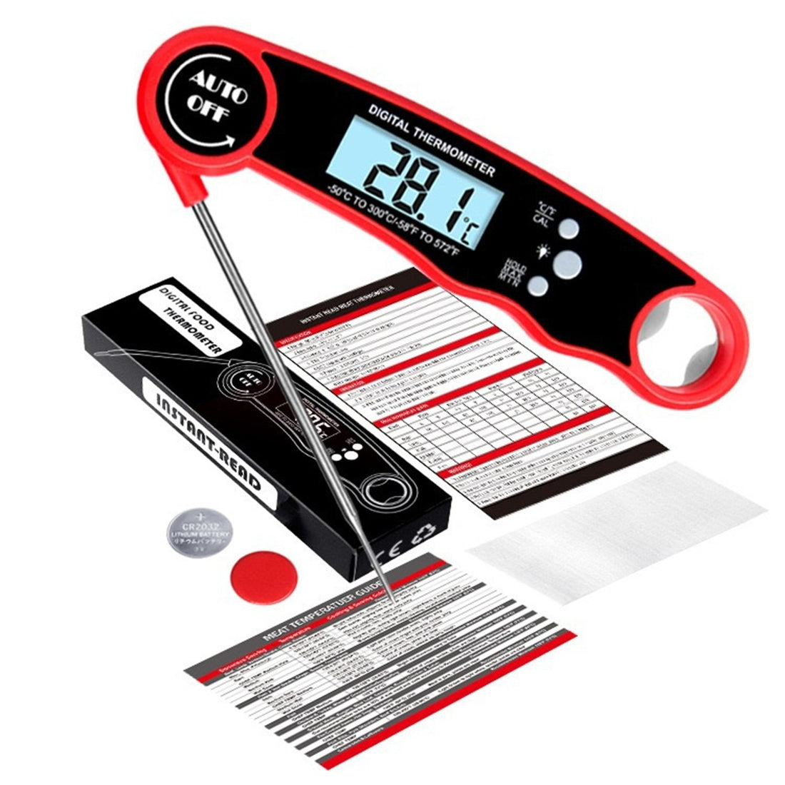 HUPSBY638 Digital Instant Read Thermometer