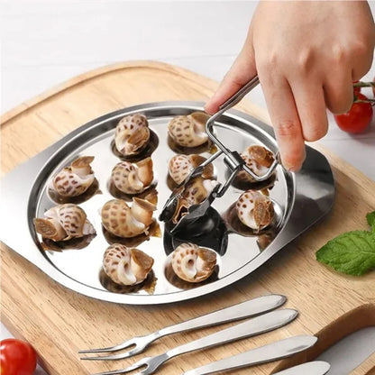 HUPSBY642 Metal Snail Cooking Dish Baking