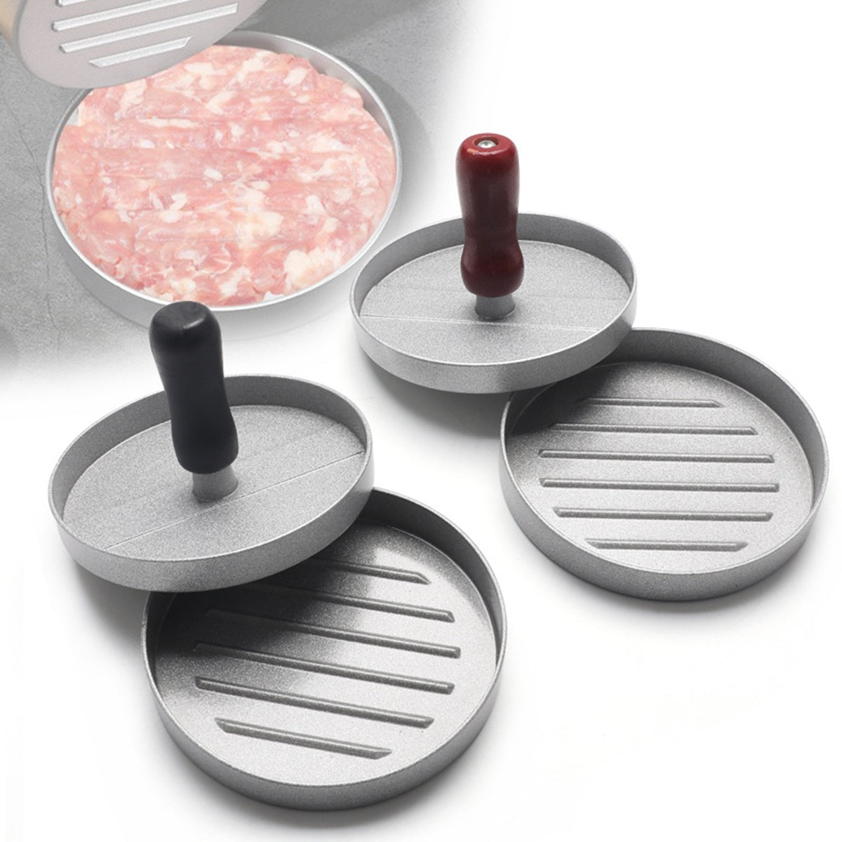 HUPSBY645 Hamburger Pressure Meat Grill Beef Burger